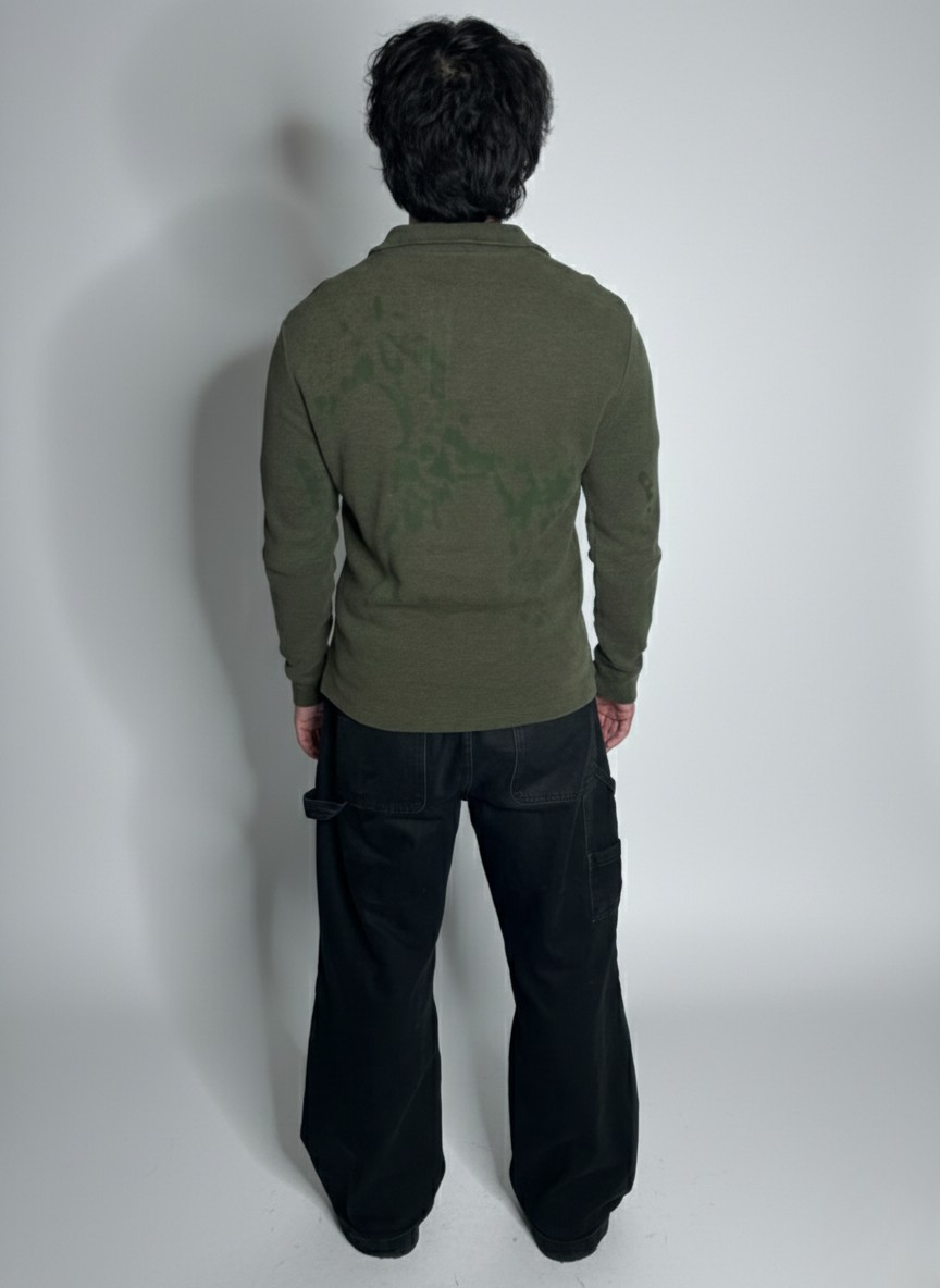 "Forgotten Steed" Longsleeve Quarter-zip
