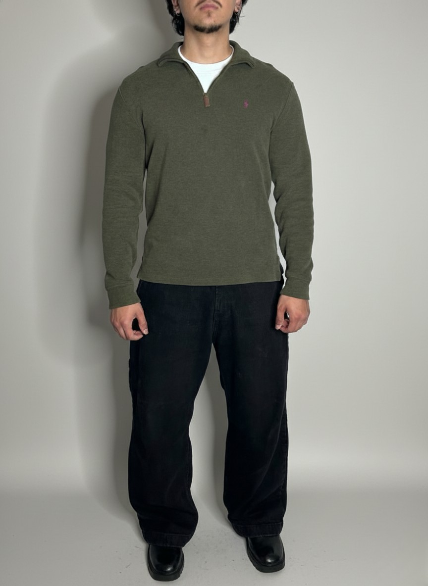 "Forgotten Steed" Longsleeve Quarter-zip