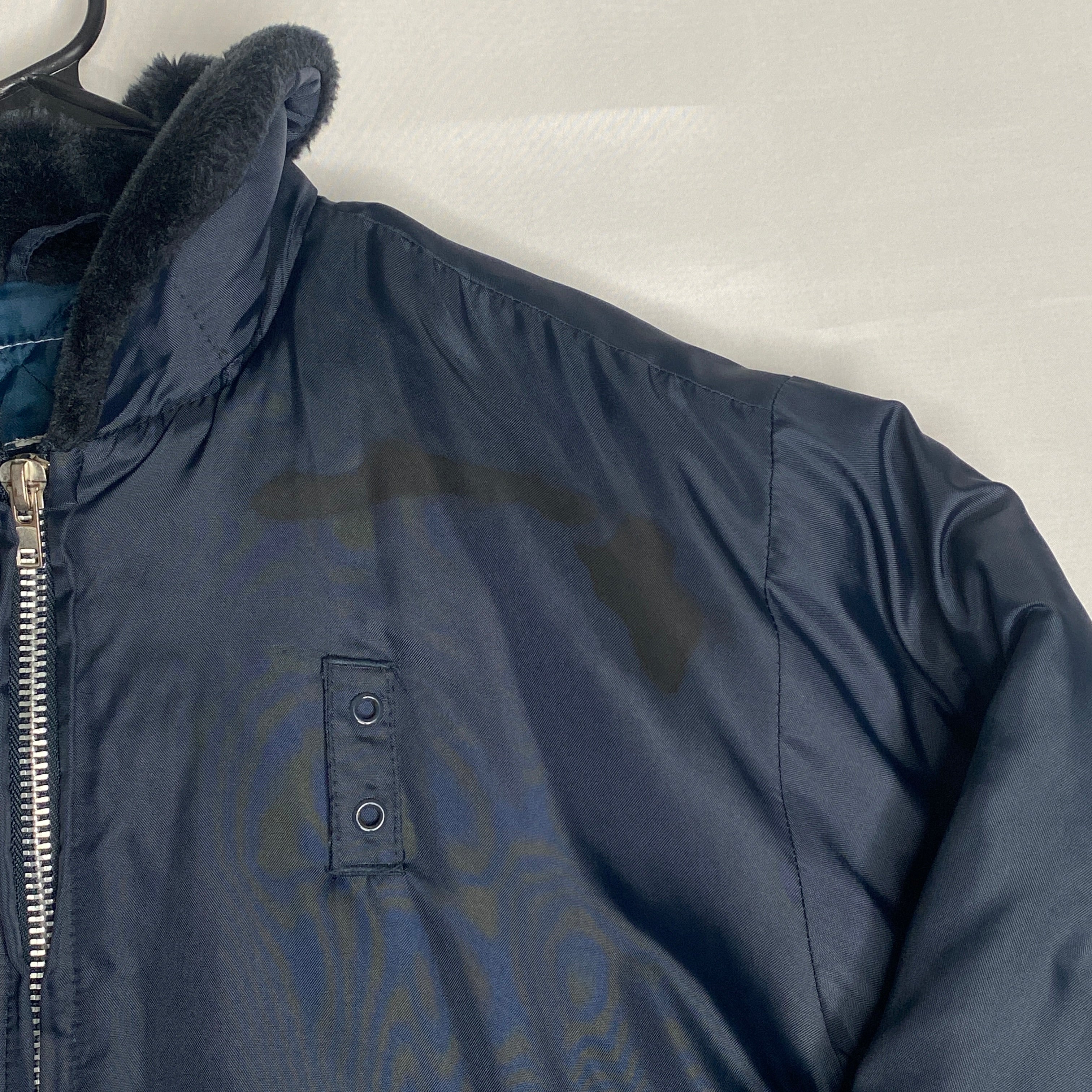 "Eerie Blue" Bomber Jacket