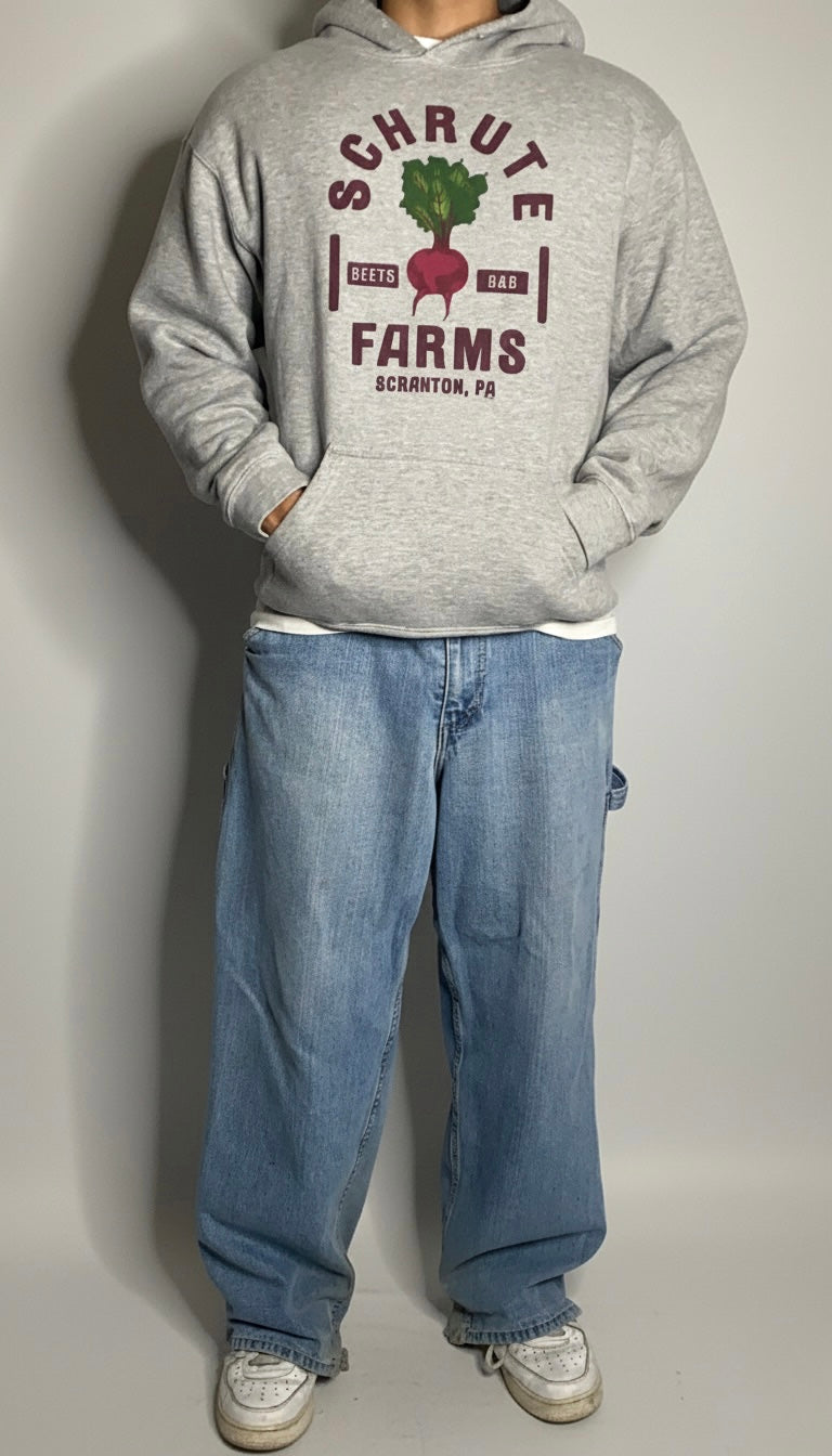 "Beetroot Bloom" Hoodie