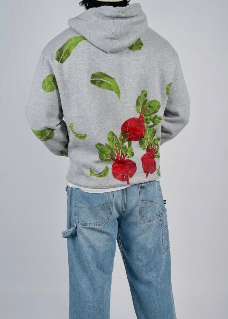 "Beetroot Bloom" Hoodie