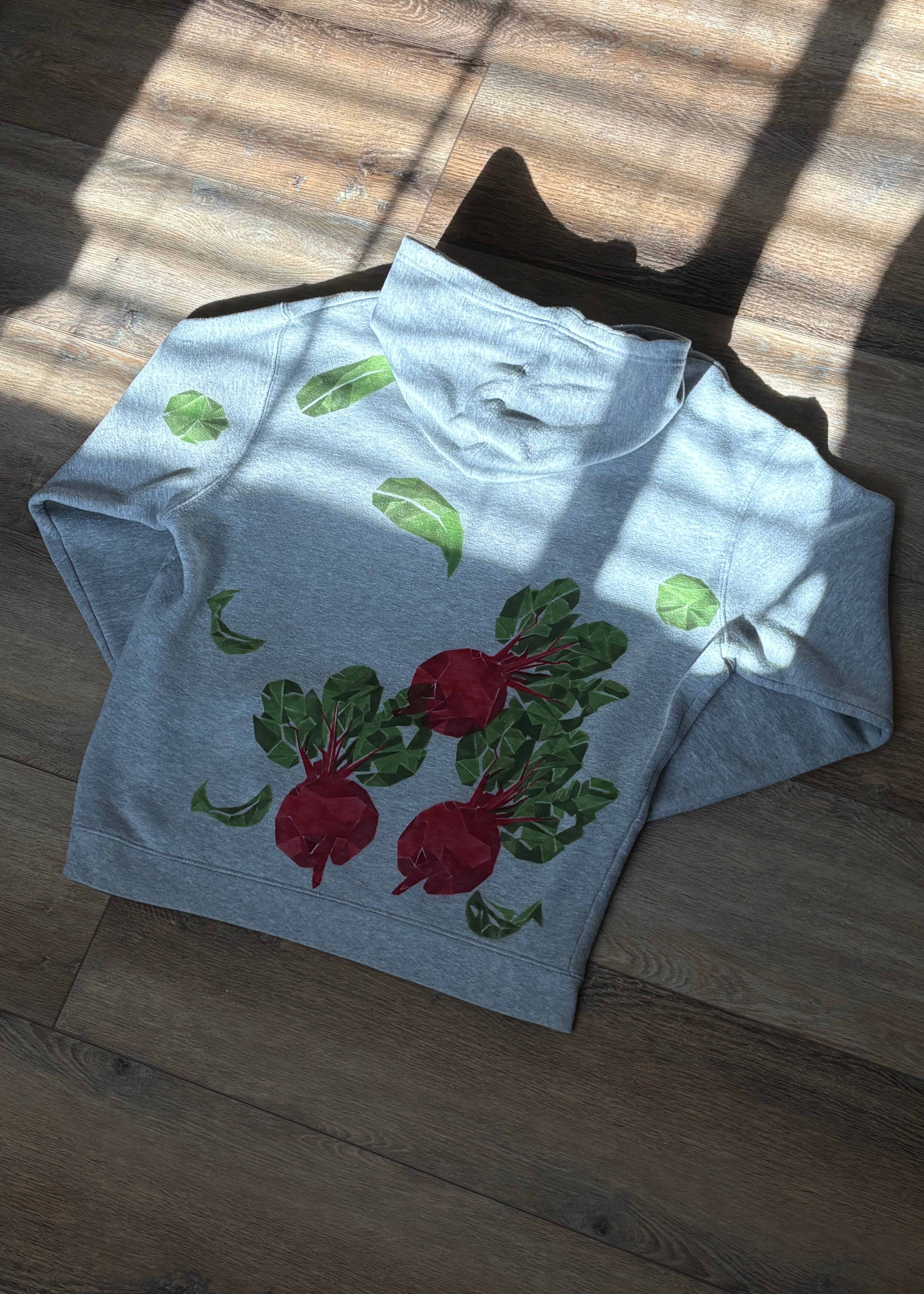 "Beetroot Bloom" Hoodie