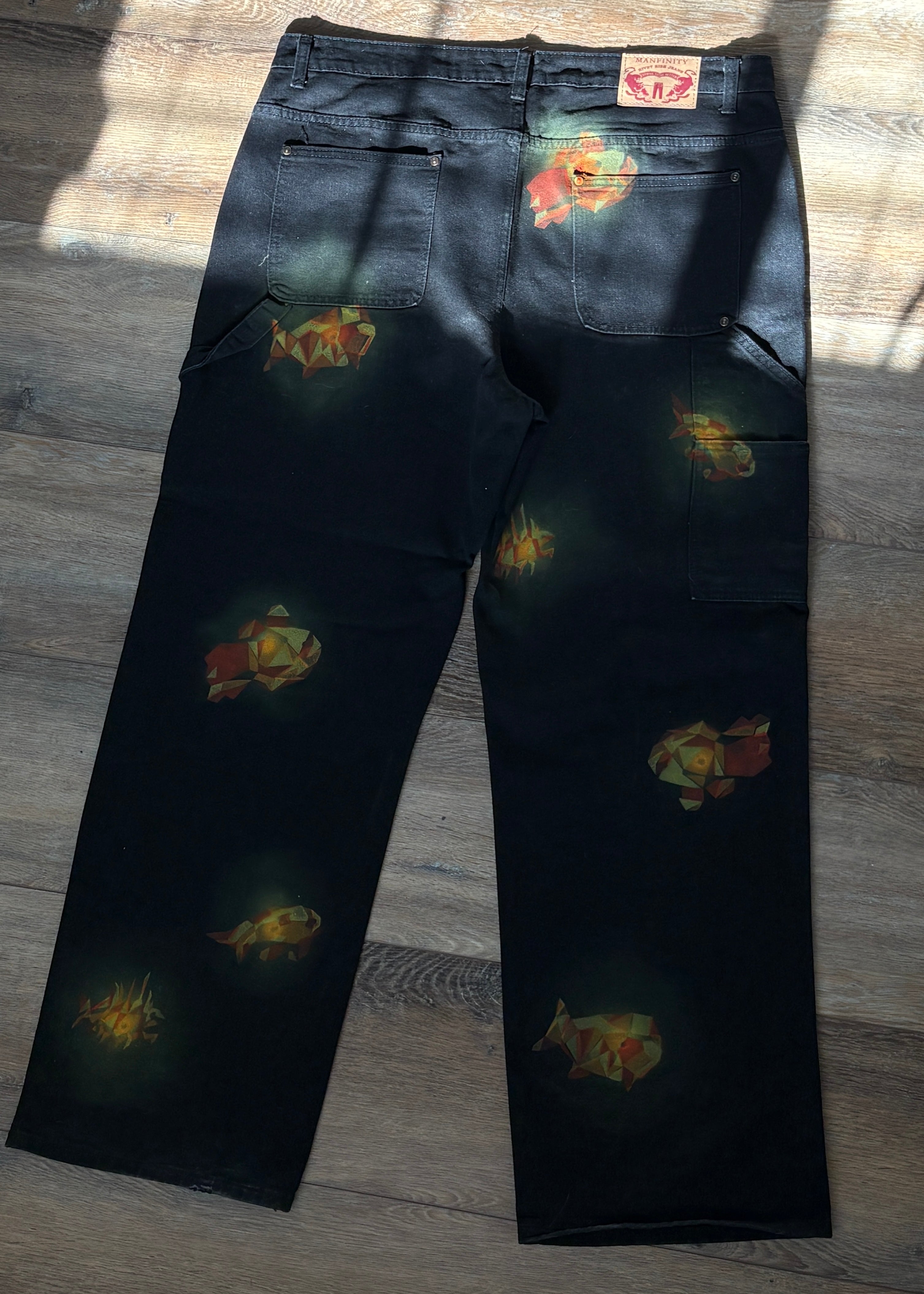 "Midnight Lanterns" Jeans