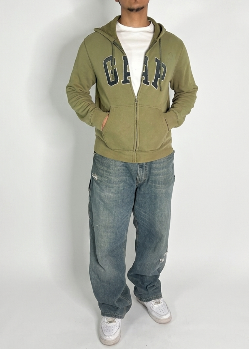 "Moss Pastures" Gap Zip-up Hoodie